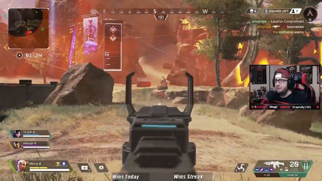 PC Ranked Games w/Controller - 12 Kills | Apex Legends Gameplay | PC смотреть онлайн