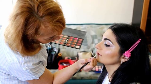 Вечерний макияж и причёска смотреть онлайн