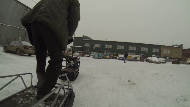 Мотобуксировщик Baltmotors Barboss Mini. смотреть онлайн