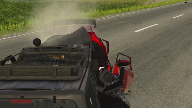 Toyota 4runner VS Nissan Pathfinder {BeamNG.drive} смотреть онлайн