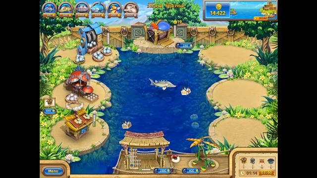 Farm Frenzy Gone Fishing only GOLD (level 40) Веселая ферма Рыбный день (Уровень 40) Золото смотреть онлайн