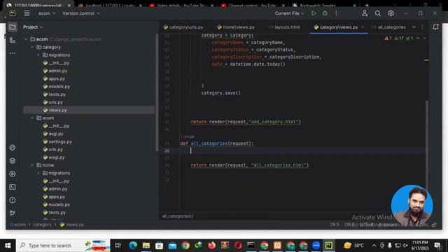 Fetch Category Data In Mysql Django Admin | Python Advance Django Framework Tutorial # 11 Latest смотреть онлайн
