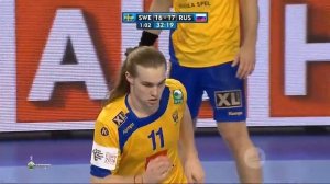 Гандбол Чемпионат Европы 2016 Россия - Швеция (Handball Euro 2016 Russia - Sweden)