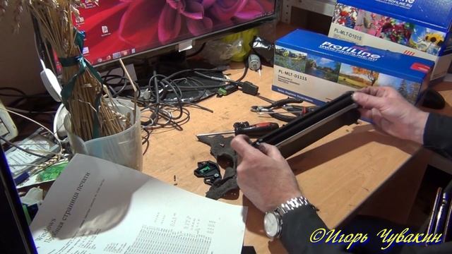 Тест. Картриджи для Samsung от ProfiLine. смотреть онлайн