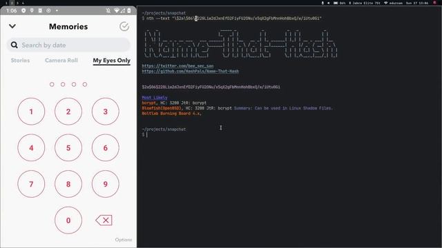 How some hackers brute force the My Eyes Only pin code on Snapchat смотреть онлайн