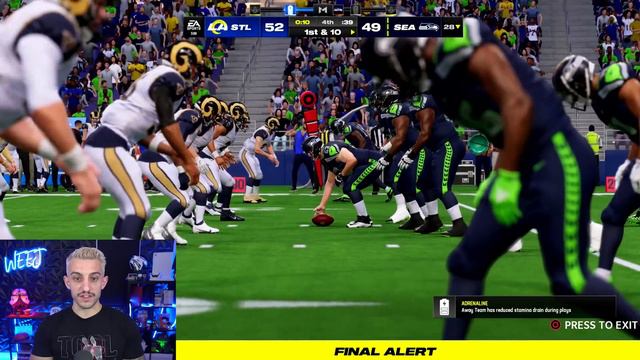 I made a 99 OVR Offense, BUT 0 OVR Defense смотреть онлайн