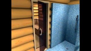 баня 6х10 из брёвен д30