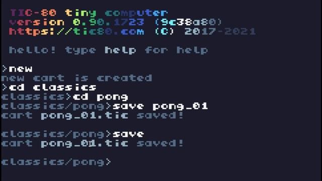 Pong in TIC-80 - Part 1, Paddles and ball смотреть онлайн