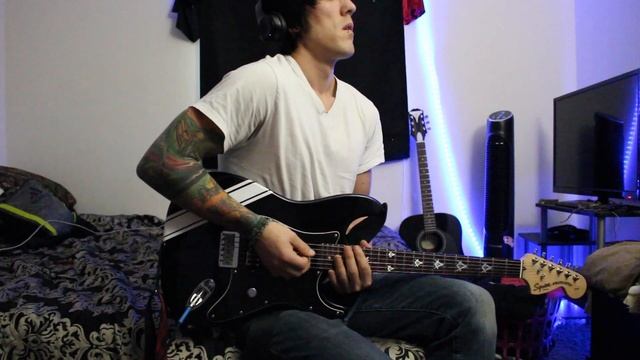 Boxcar Racer - I feel so guitar cover смотреть онлайн