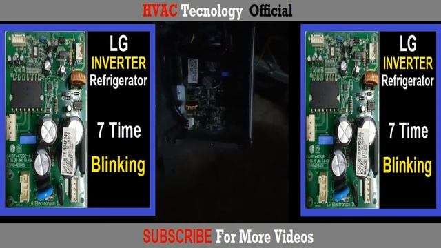 Lg inverter freeze pcb LED 7 times blinking solution смотреть онлайн