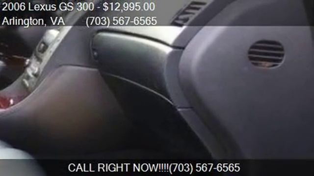 2006 Lexus GS 300 Base AWD 4dr Sedan For Sale In Arlington,
