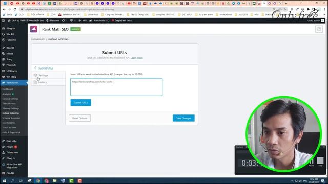 Hướng Dẫn Submit URL Lên Google Nhanh Chóng - Wordpress Flatsome - Only Share Free смотреть онлайн