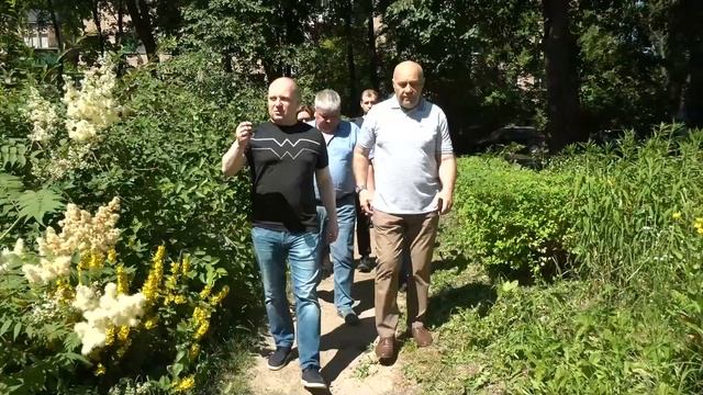 Нужно всё привести в порядок. Максим Красноцветов проверил содержание территорий в Пушкино смотреть онлайн