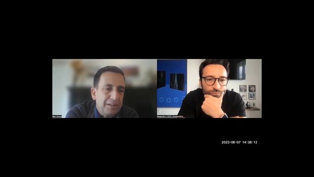 Ben Golub on balancing short and long term goals with Alejandro Garcia-Amaya смотреть онлайн