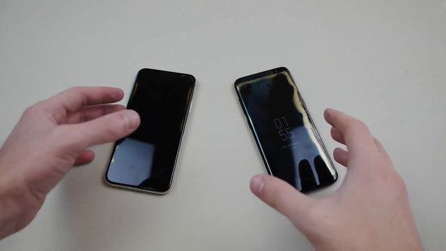 iPhone X vs Samsung Galaxy S8 Fire Burn Test! - What Will Happen? смотреть онлайн