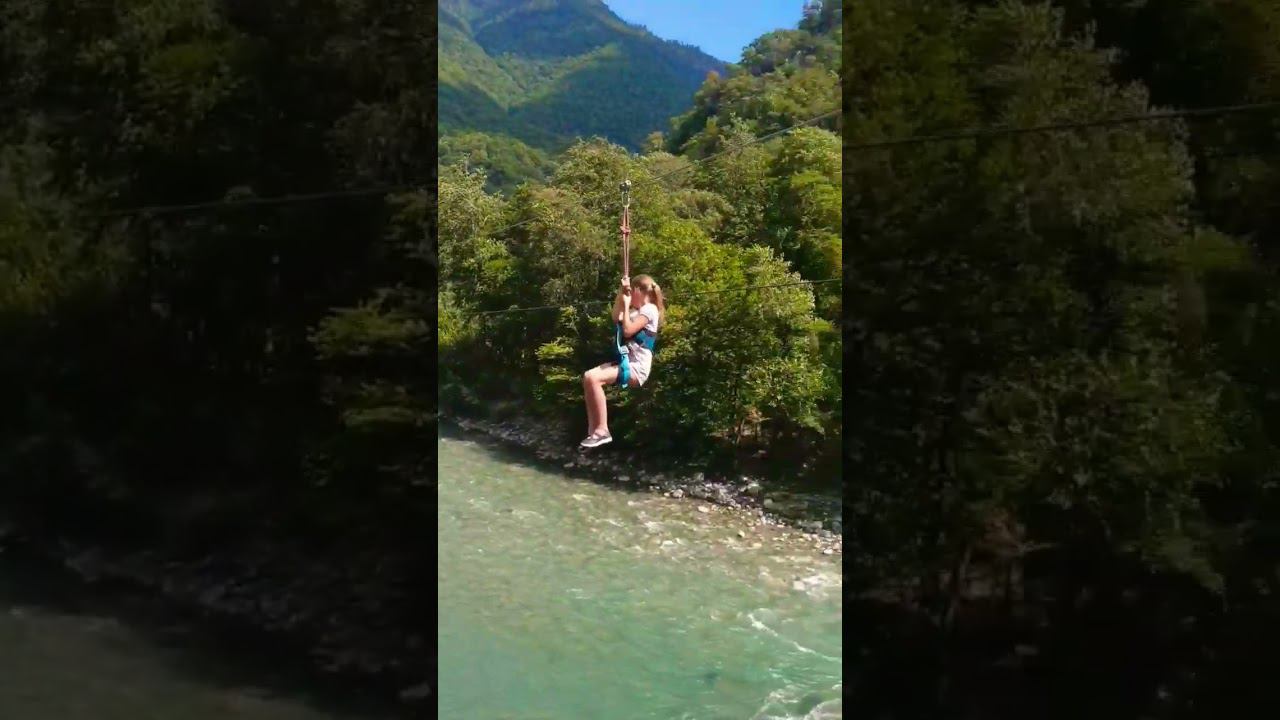 Абхазия. Зиплайн смотреть онлайн