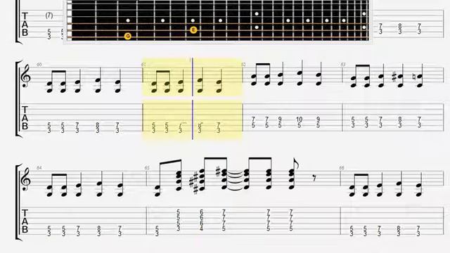 Beatles The Kansas City GUITAR 2 TABLATURE смотреть онлайн