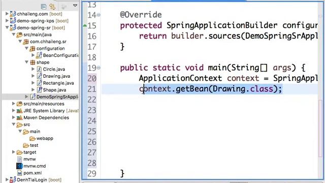 SR01. Dependency Injection with IoC Container and Beans смотреть онлайн