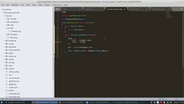 Laravel Trick - Send Attachment File With Email Laravel смотреть онлайн