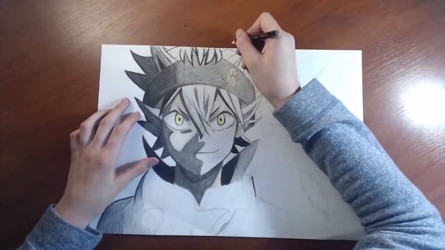 Рисую Асту из Аниме Чёрный Клевер | I Draw Astu from Anime Black Clover |书的力量 | 障害物のない目的 | أنا أرسم смотреть онлайн