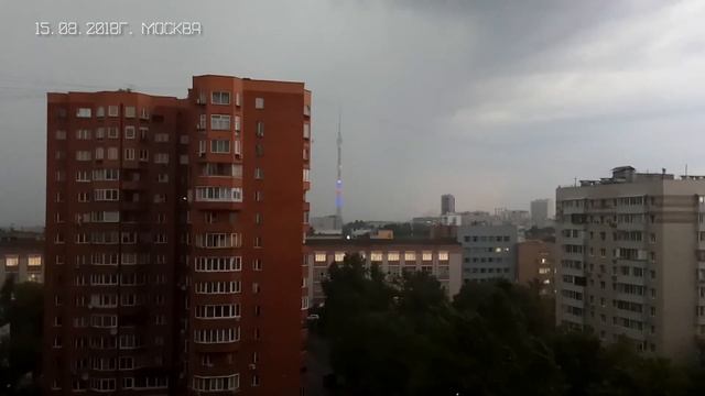 Молния попала в Останкинскую башню смотреть онлайн