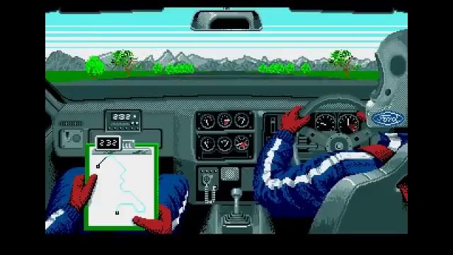 Lombard RAC Rally Review for the Commodore Amiga by John Gage смотреть онлайн