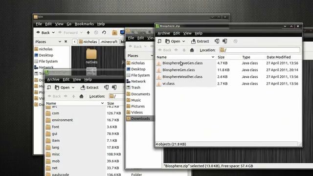 How to install Minecraft Mods in linux смотреть онлайн