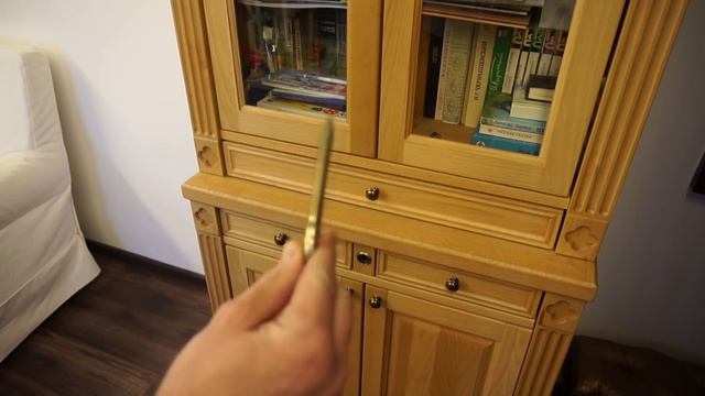 Книжный шкаф из массива бука смотреть онлайн