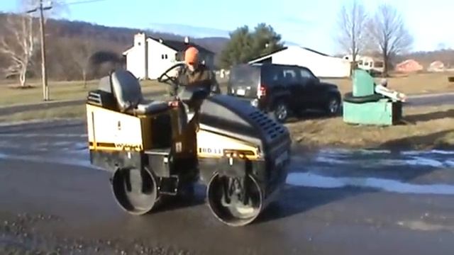 Wacker RD11A Asphalt Articulating Vibratory Roller Honda GX610 For Sale смотреть онлайн