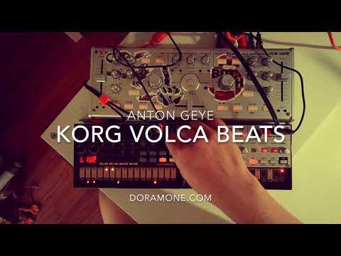 Korg Volca beats мнение и обзор (Live) смотреть онлайн