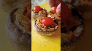 Постные Фаршированные Шампиньоны | Как приготовить Быстро Вкусно | Красивая подача на Праздник ??
