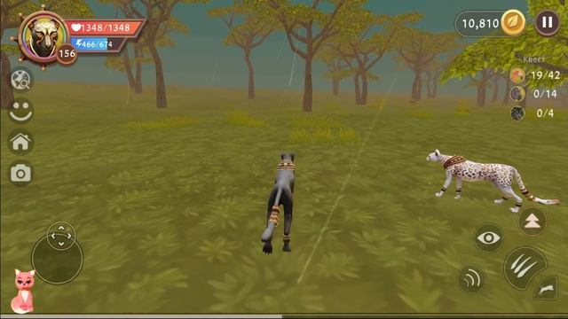 Играем на МИСТИКЕ ГЕПАРДА в WildCraft смотреть онлайн