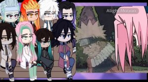 Реакция Столпов на Команду номер 7// Сакура Харуно (1 часть) 🌸👊🏻