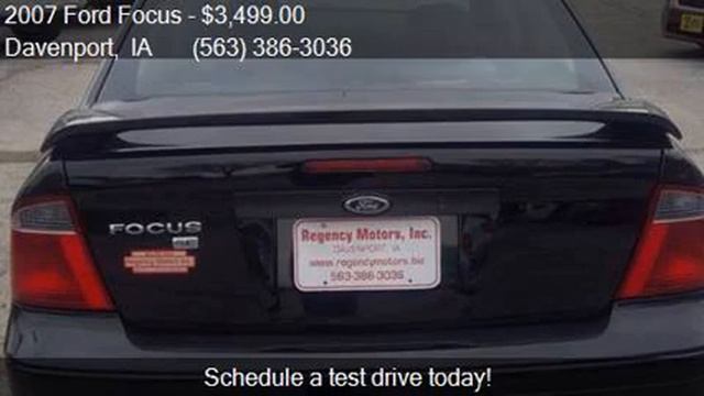2007 Ford Focus ZX4 SE 4dr Sedan for sale in Davenport, IA 5 смотреть онлайн