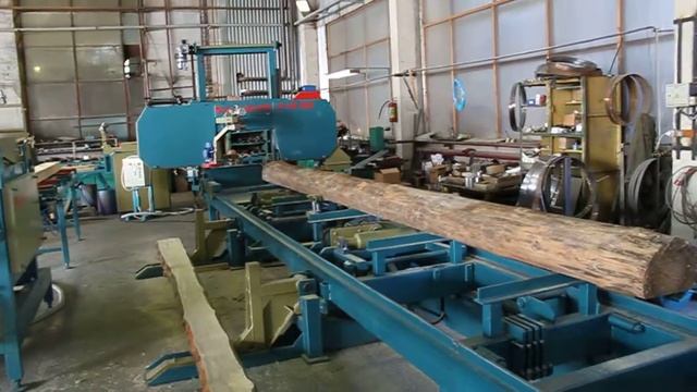 Пилорама ленточная «Авангард-ЛП-80-800» смотреть онлайн