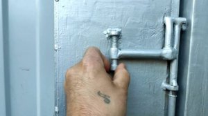 Модернизация секретного замка калитки свой-чужой.