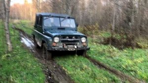 Стоковый УАЗ - 31512 по стоковой грязи