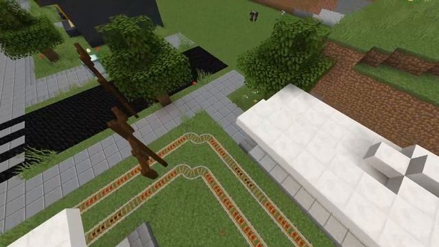 Русский город в Minecraft - 193 - Спортивный двор смотреть онлайн