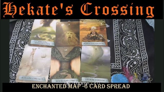 Enchanted Map Oracle with 6 card Spread смотреть онлайн