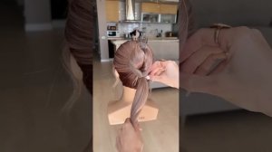 Быстрая и красивая прическа ? #hairtutorial #hairstyles #ulyananik #hairstyle #hair #hairdo