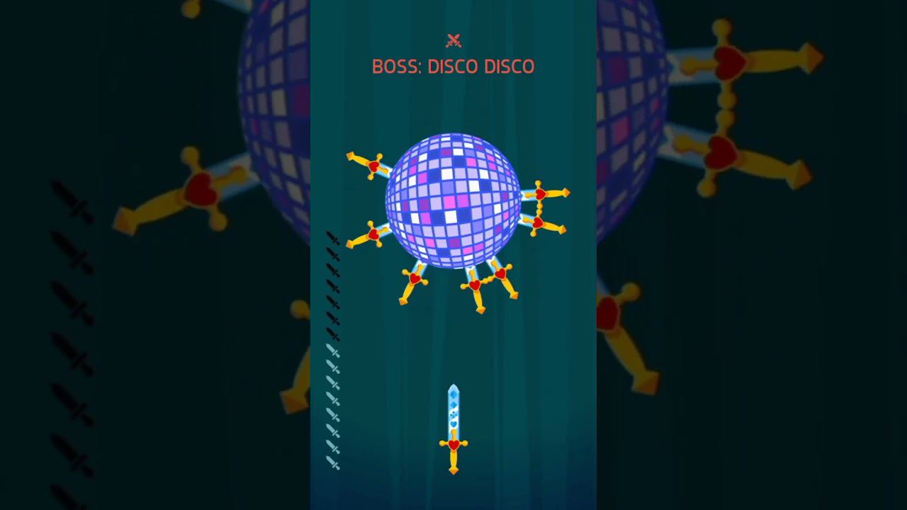 Knife Hit: BOSS DISCO DISCO смотреть онлайн