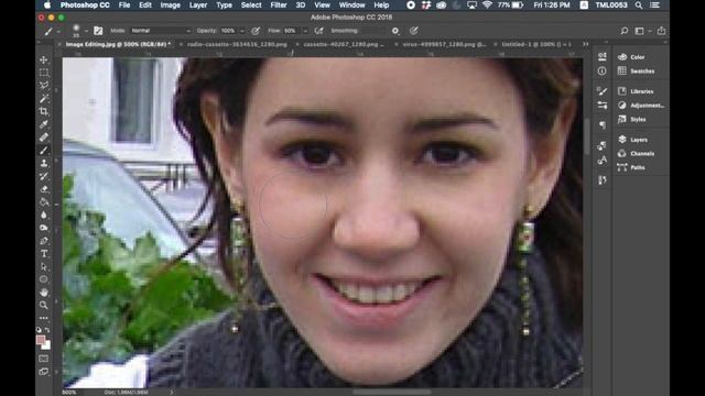How to use Photoshop Brush tool and Eye Dropper tool? смотреть онлайн