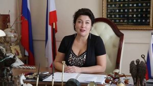 Арина Новосельская поздравляет "Крымскую газету" с 85-летием