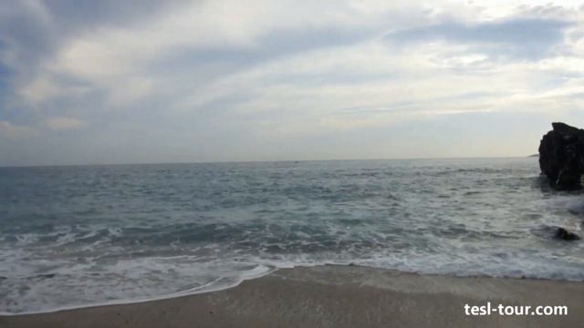 Южное окончание пляжа в Текирова (Southern end of the beach in Tekirova) смотреть онлайн