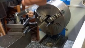 Проточка токарных резцов на токарном станке WM210 для токарного станка WM210. 2 июля 2021 г.