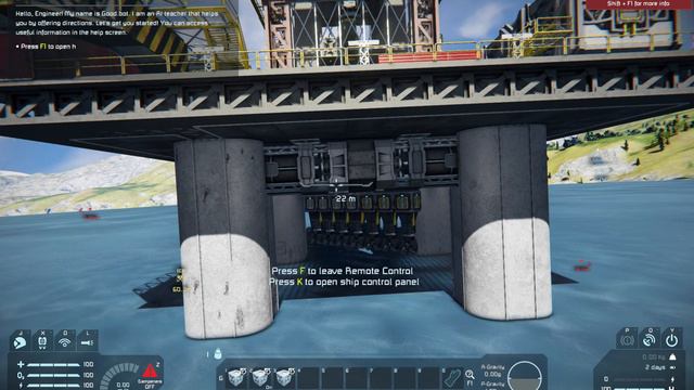 Space Engineers Oil Rig смотреть онлайн