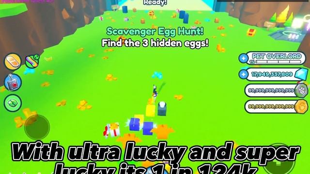 The CHANCES To Hatch The HUGE ERROR CAT! - Pet Simulator X - April Fools Event смотреть онлайн