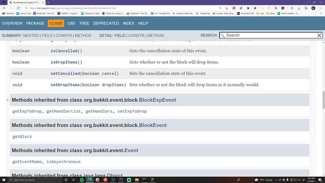 Spigot Plugin Development - 3 - Event Listeners in External Classes and Cancellable Events смотреть онлайн