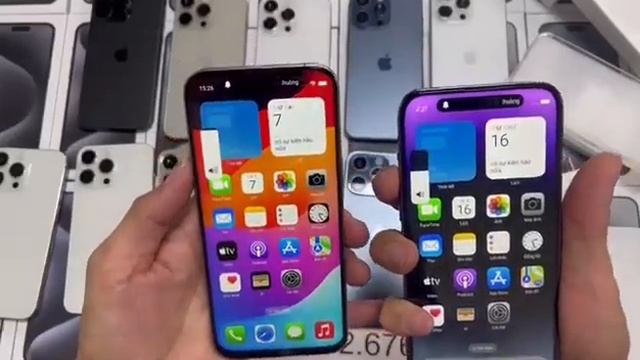 sự khác biệt gữa iphone 14 pro max và iphone 15 pro max sách tay giá rẻ, iphone 15 khác iphone 14 смотреть онлайн