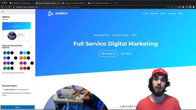 Fresh WordPress Install to Full Template Site in Less Than 5 Minutes with KadenceWP Site Templates смотреть онлайн